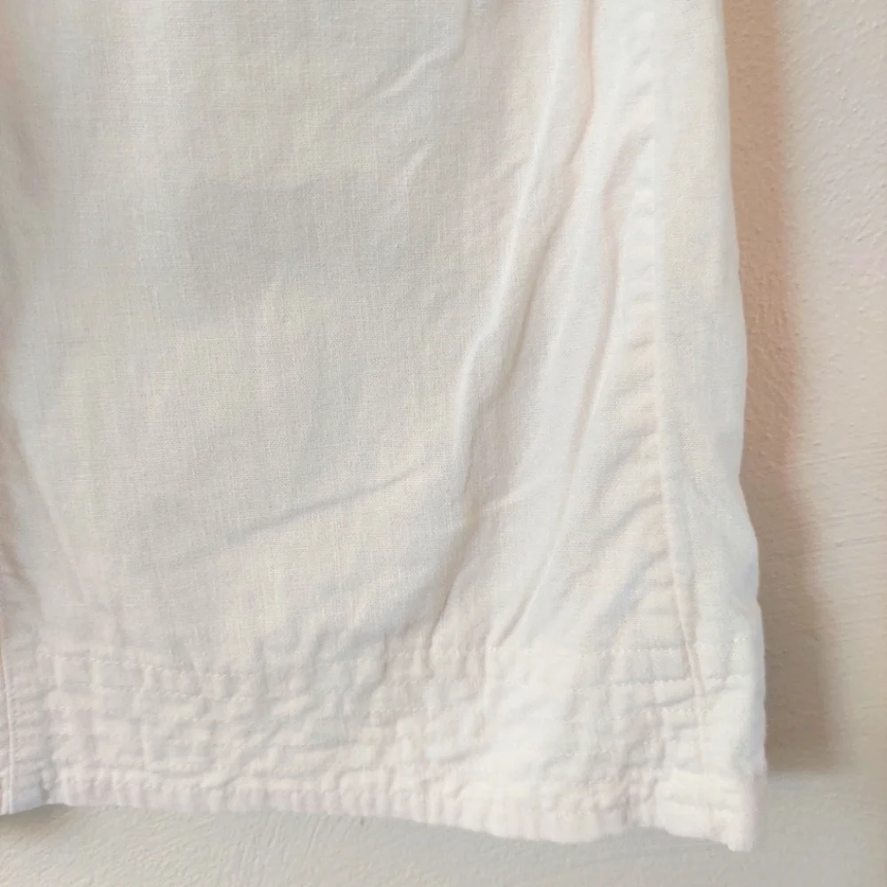 Universal Thread - Medium - White Button Down Skirt and Crop Top 2 Piece Set - Picture 8 of 10